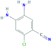 4,5-二氨基-2-氯苯甲腈