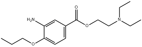 3-Amino-4-propoxybenzoic acid 2-(diethylamino)ethyl ester