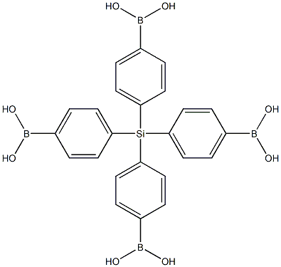 tetra(4-dihydroxyborylphenyl)silane