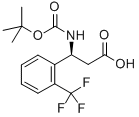 BOC-(S)-3-氨基-3-(2-三氟甲基苯基)-丙酸
