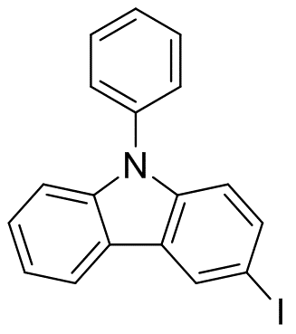 3-iodo-9-phenylcarbazole,3-Iodo-9-phenylcarbazole