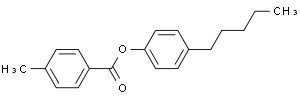 Benzoic acid,4-methyl-, 4-pentylphenyl ester
