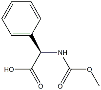 (2R)-2-[(methoxycarbonyl)amino]-2-phenylacetic acid