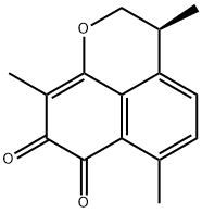 Naphtho[1,8-bc]pyran-7,8-dione, 2,3-dihydro-3,6,9-trimethyl-, (3S)-
