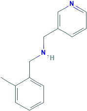 (2-甲基苯基)甲基](吡啶-3-基甲基)胺
