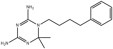 1,3,5-Triazine-2,4-diamine, 1,6-dihydro-6,6-dimethyl-1-(4-phenylbutyl)-