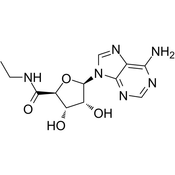 1-(6-amino-9h-purin-9-yl)-1-deoxy-n-ethyl-ribofuranuronamidhemihydrate