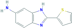2-(Thiophen-2-yl)-1H-benzo[d]imidazol-5-amine