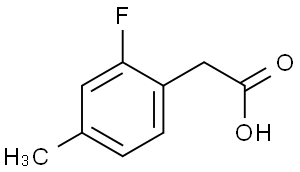 2-Fluoro-4-methylphenylacetic acid