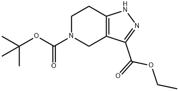 5-tert-Butyl 3-ethyl 6,7-dihydro-1H-pyrazolo[4,3-c]pyridine-3,5(4H)