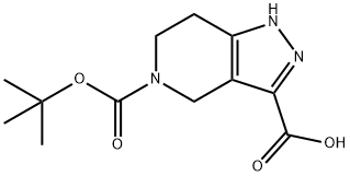 5H-Pyrazolo[4,3-c]pyridine-3,5-dicarboxylic acid, 1,4,6,7-tetrahydro-, 5-(1,1-dimethylethyl) ester