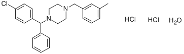 1-[(4-氯苯基)苯甲基]-4-[(3-甲苯基)甲基]-哌嗪
