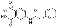 2-硝基-5-[(苯乙酰基)氨基]苯甲酸
