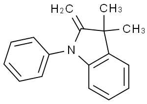 3 3-DIMETHYL-2-METHYLENE-1-PHENYLINDOLI&