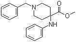 4-Piperidinecarboxylicacid, 4-(phenylaMino)-1-(phenylMethyl)-, Methyl ester