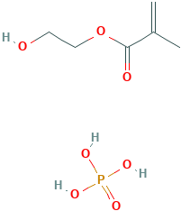 2-Propenoic acid, 2-methyl-, 2-hydroxyethyl ester, phosphate