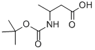 3-((叔丁氧羰基)氨基)丁酸