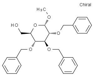 Methyl 2,3,4-tris-O-(phenylmethyl)--a-D-glucopyranoside