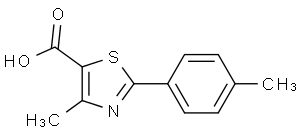 4-Methyl-2-(4-Methylphenyl)-1,3-Thiazole-5-Carboxylic Acid