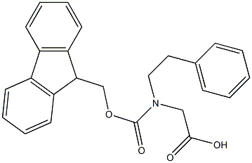 N-[(9H-氟-9-甲氧基)羰基]-N-(2-苯乙基)甘氨酸