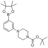 -Piperazinecarboxylic acid, 4-[3-(4,4,5,5-tetramethyl-1,3,2-dioxaborolan-2-yl)phenyl]-, 1,1-dimethylethyl ester