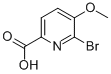 2-Bromo-3-methoxypyridine-6-carboxylic acid