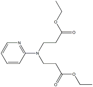β-Alanine, N-(3-ethoxy-3-oxopropyl)-N-2-pyridinyl-, ethyl ester