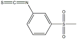 1-isothiocyanato-3-(methylsulfonyl)benzene
