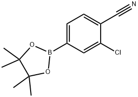 2-氯-4-(4,4,5,5-四甲基-1,3,2-二噁硼烷-2-基)苯甲腈