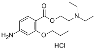 benzoicacid,4-amino-2-propoxy-,2-(diethylamino)ethylester,monohydrochlorid