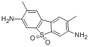 3,7-DIAMINO-2(4),8-DIMETHYLDIBENZOTHIOPHENE 5,5-DIOXIDE