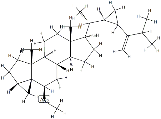 6β-Methoxy-3β,5α-cyclo-33-norgorgost-24(28)-ene