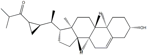 28,33-Dinorgorgost-5-en-24-one, 3-hydroxy-, (3β)- (9CI)