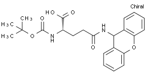 Boc-Gln(Xan)-OH N-α-Boc-N-δ-xanthyl-L-glutaMine