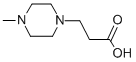 1-piperazinepropanoic acid, 4-methyl-