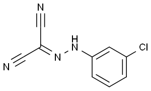 m-chlorophenylcarbonylcyanidehydrazone