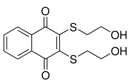 2,3-BIS[(2-HYDROXYETHYL)THIO]-1,4-NAPHTHOQUINONE