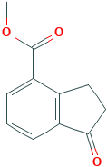 甲基 1-氧亚基-2,3-二氢-1H-茚-4-甲酸基酯
