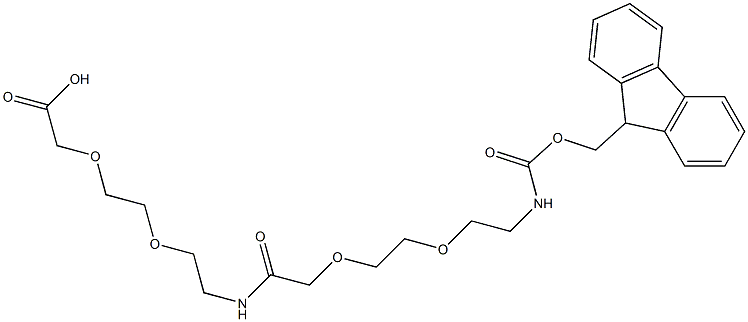 10-Oxo-5,8,14,17-tetraoxa-2,11-diazanonadecanedioic acid 1-(9H-fluoren-9-ylmethyl) ester