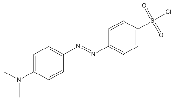 p-((p-(dimethylamino)phenyl)azo)-benzenesulfonylchlorid