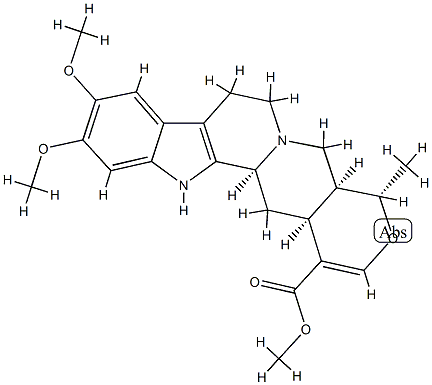 methyl (19alpha,20alpha)-16,17-didehydro-10,11-dimethoxy-19-methyloxayohimban-16-carboxylate