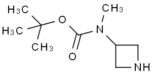 3-BOC-3-甲基氨基氮杂环丁烷