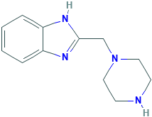 1-[(1H-Benzimidazol-2-yl)methyl]piperazine
