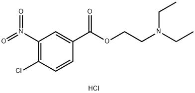 3-硝基-4-氯苯甲酸2-二乙氨基乙酯盐酸盐