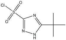 5-tert-butyl-1H-1,2,4-triazole-3-sulfonyl chloride