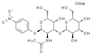 p-Nitrophenyl 2-Acetamido-2-deoxy-3-O-(-D-galactopyranosyl)-a-D-galactopyranoside