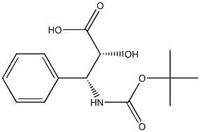 Benzenepropanoic acid, β-[[(1,1-dimethylethoxy)carbonyl]amino]-α-hydroxy-, [R-(R*,R*)]- (9CI)