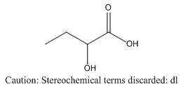 rac-(2R*)-2-Hydroxybutyric acid