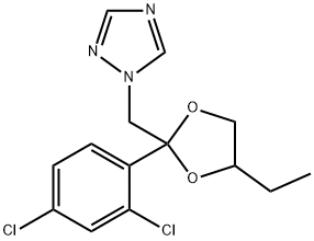 1h-1,2,4-triazole,1-((2-(2,4-dichlorophenyl)-4-ethyl-1,3-dioxolan-2-yl)methyl)