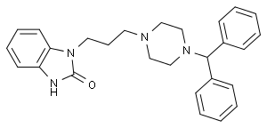 1-[-3-[4-(二苯基甲基)-1-哌嗪基]丙基]-2-苯并咪唑酮